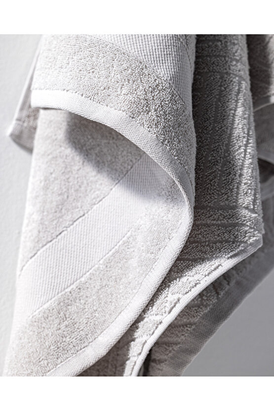 Etienne %100 Pamuk Banyo Havlusu - Gri