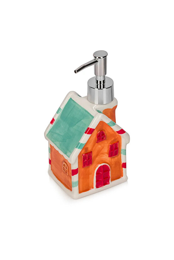 LCW HOME Kahverengi Yılbaşı Temalı Seramik Sıvı Sabunluk