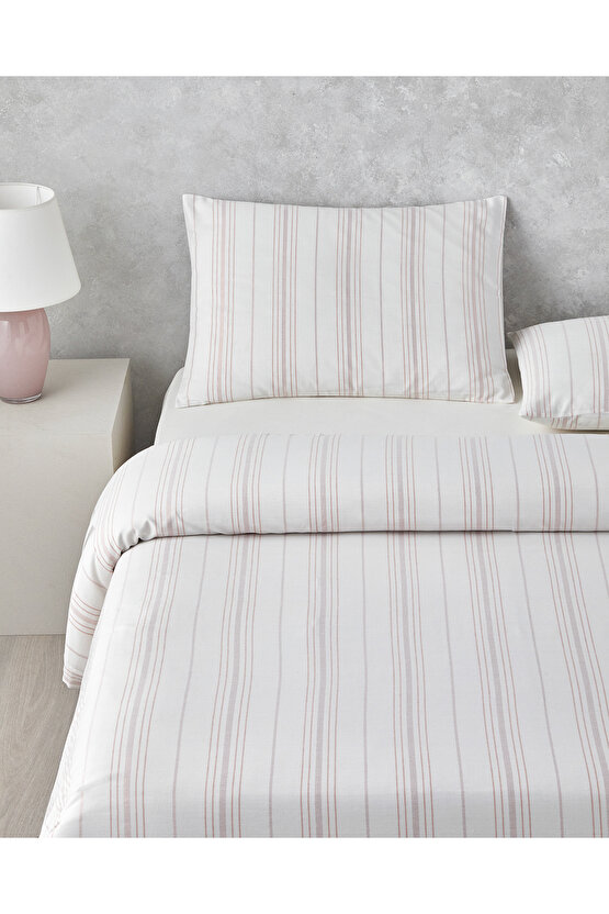 Crystal Vibe İpliği Boyalı Çift Kişilik Nevresim Takımı 200x220 cm Pembe