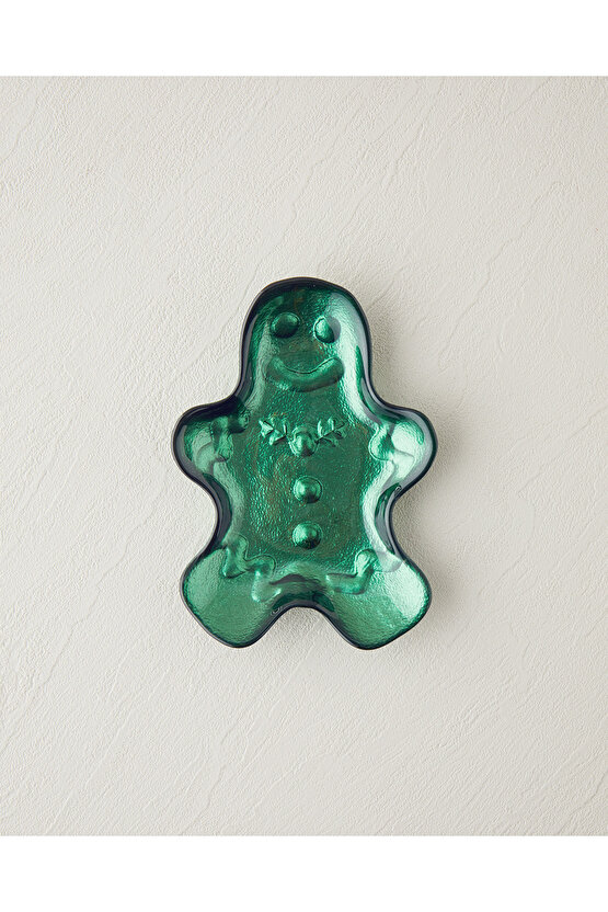 Gingerman Cam Çerezlik 17 cm Yeşil