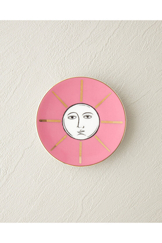 Talisman Sun Bone China Çerezlik 10 cm Pembe