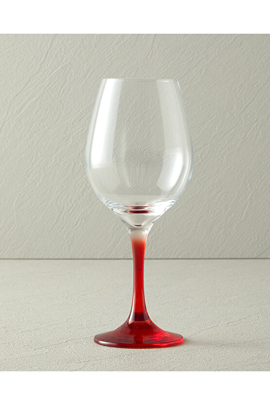 -Dear Deer 6lı Cam Kadeh Kırmızı