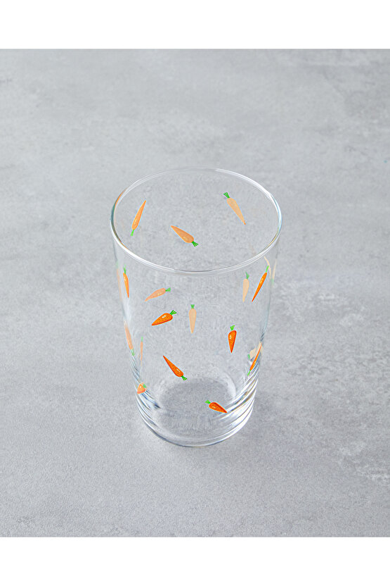 Carrot Cam 3lü Bardak 400 ml Turuncu