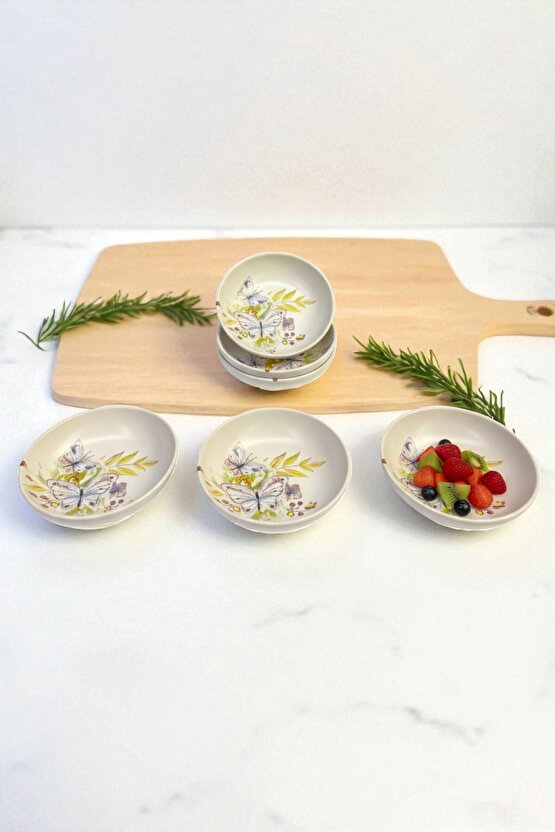 Bahar 13cm Kahvaltılık  Çerezlik 6 Adet