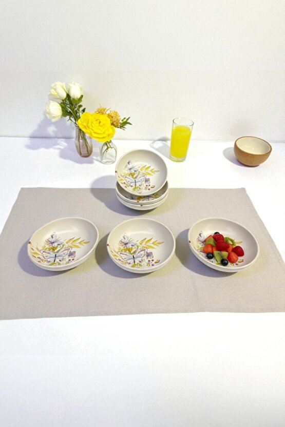 Bahar 13cm Kahvaltılık  Çerezlik 6 Adet