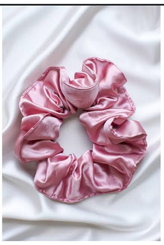 Nadide Ipek Saten 2 Adet Saç Lastiği(BİJUTERİ ,TOKA)