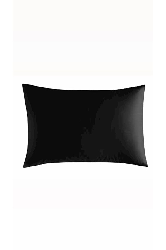 2 Adet %100 Cotton (PAMUK)siyah (50X70CM) Yastık Kılıfı Pillow Case