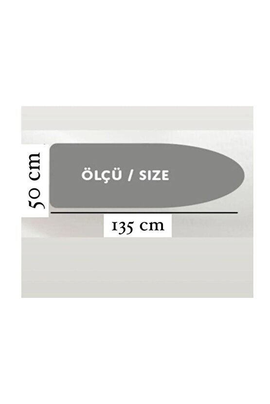 Luxury Ütü Masası Kılıfı Örtüsü Bezi RED IRONING BOARD COVER