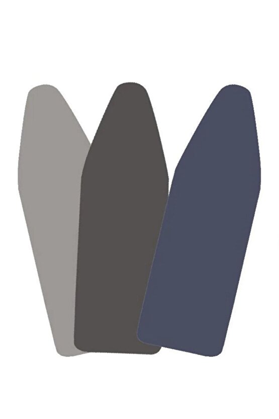 Keçeli Isıya Dayanıklı Metalica Gri Ütü Masası Kılıfı-örtüsü-bezi Otel Tekstili,ev Gereçleri,evteks