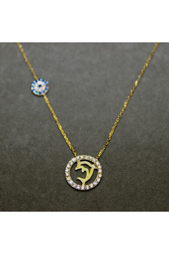 Halkalı Balık Kolye