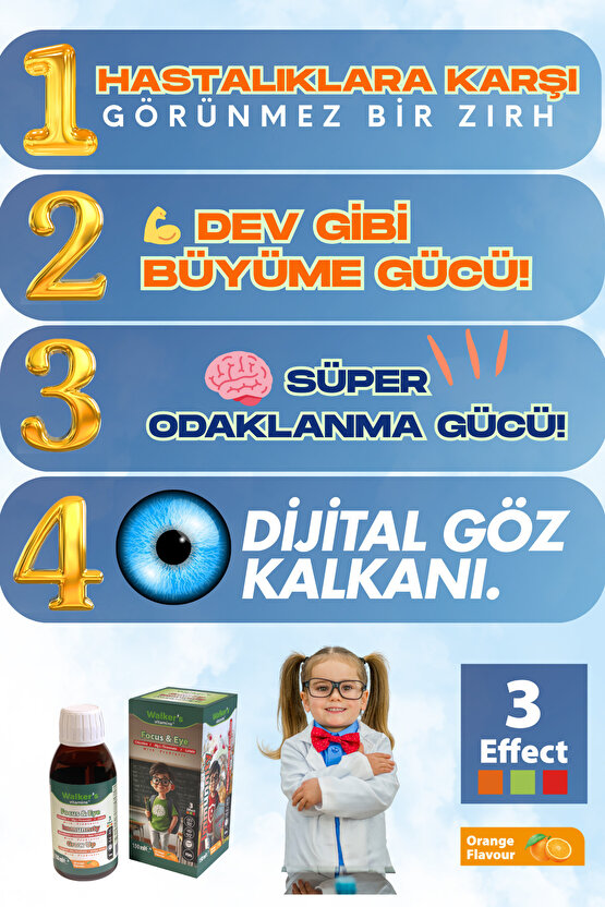 Kids Okula Dönüş Paketi – Krill Oil Omega-3 + Focus Eye | Göz, Zihin, Bağışıklık