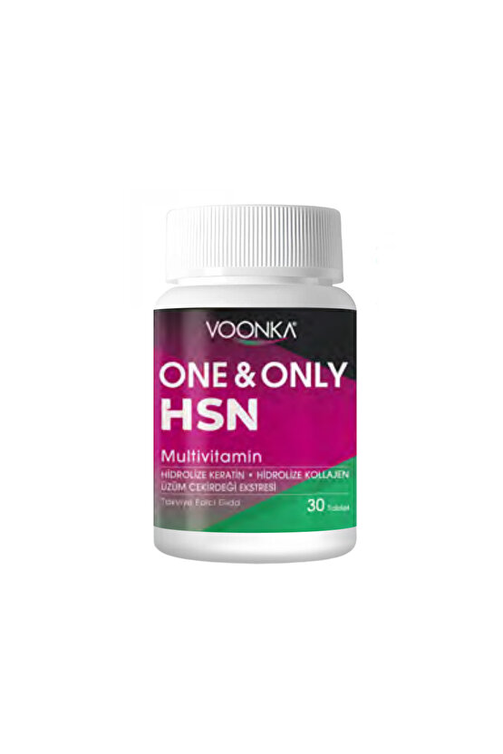 One & Only HSN Multivitamin 30 Tablet - Yeni Ambalaj