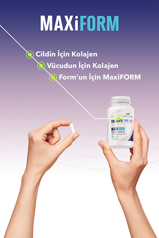 Maxiform Kolajen 1-2-3 Güzellik Ve Form Bir Arada 3 Al 2 Öde 180 Tablet