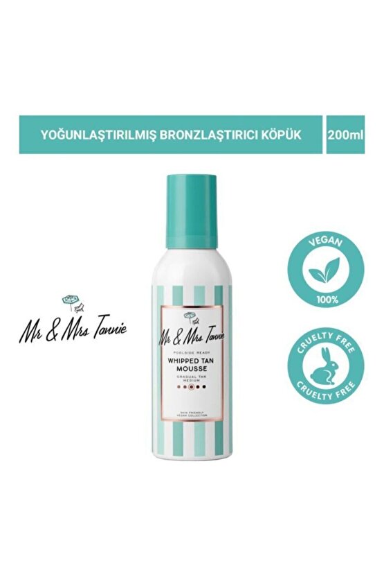 Yoğunlaştırılmış Bronzlaştırıcı Köpük 200 Ml
