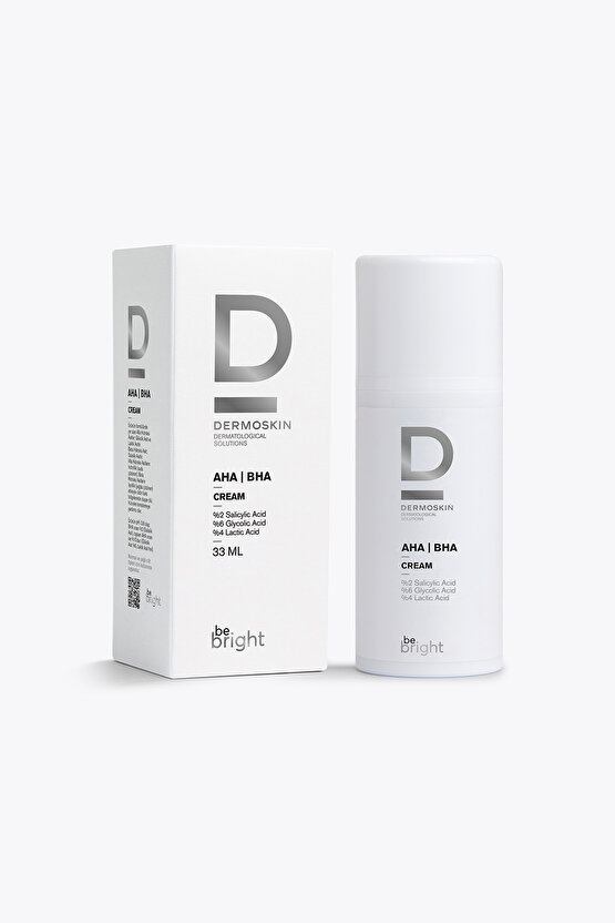 Be Bright AHA & BHA Glikolik Asit & Salisilik Asit Krem | Siyah Nokta | Leke Karşıtı | 33 ml