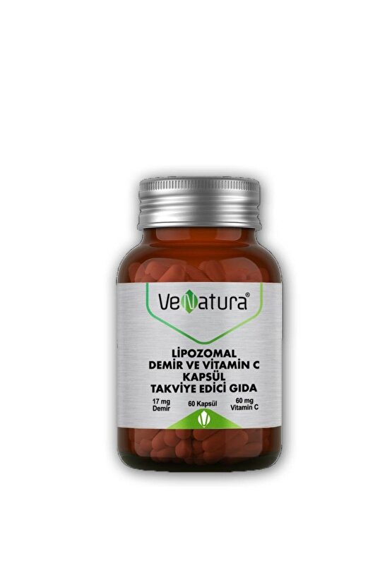 Lipozomal Demir ve Vitamin C 60 Kapsül