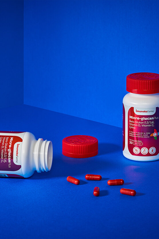 Micro Glucan Plus Çinko D Ve C Vitamini 30 Kapsül