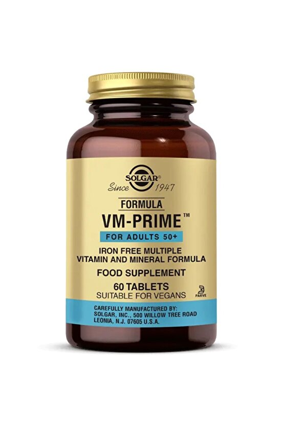 50 Yaş Prime 60 Tablet