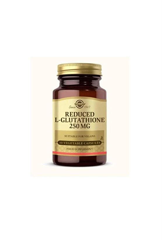 Reduced L-glutathione 250 Mg 30 Kapsül