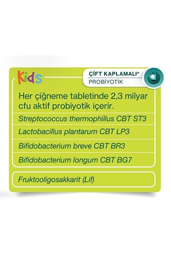Probiotic Kids 30 Çiğneme Tableti