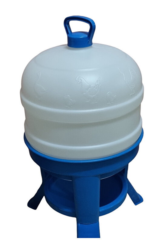 Ayaklı Tavuk Yemlik 30 Kg 30 Lt Suluk Damacana Suluk Yemlik