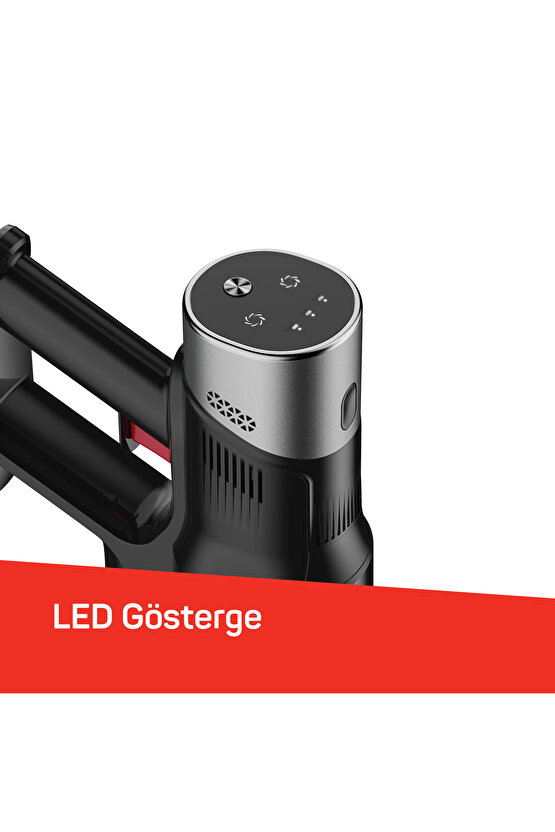 MagiClean Flex Dikey Şarjlı Süpürge Siyah - AR4209