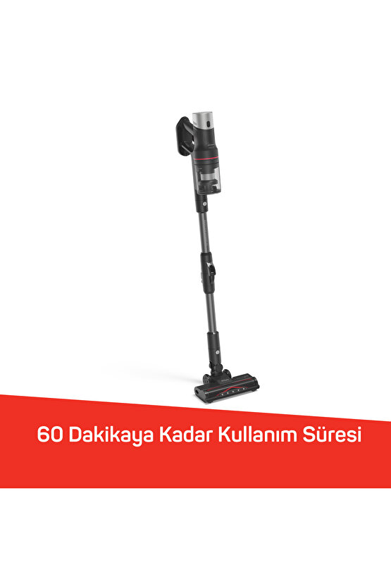 MagiClean HydroFlex Dikey Şarjlı Süpürge  Siyah - AR4210