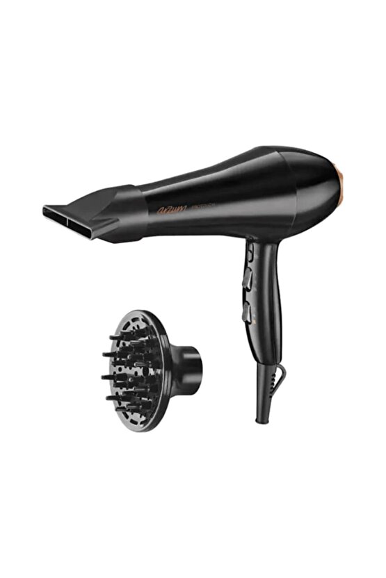 Ar5070 Protouch Profesyonel Saç Kurutma Makinesi Siyah
