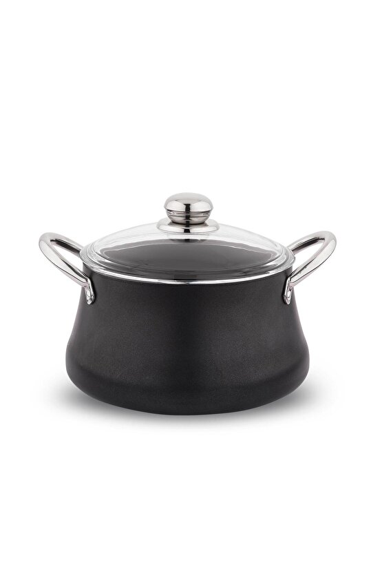 Ottawa Tencere Seti 7 Parça-Siyah