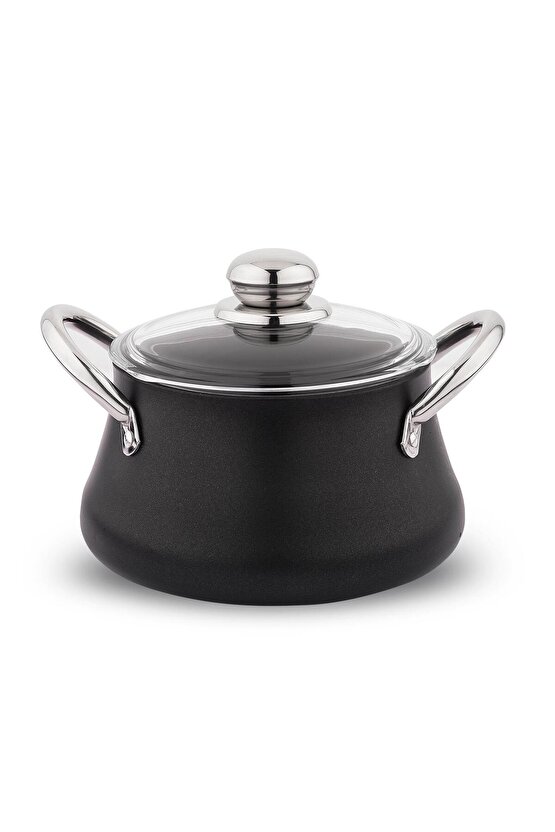 Ottawa Tencere Seti 7 Parça-Siyah