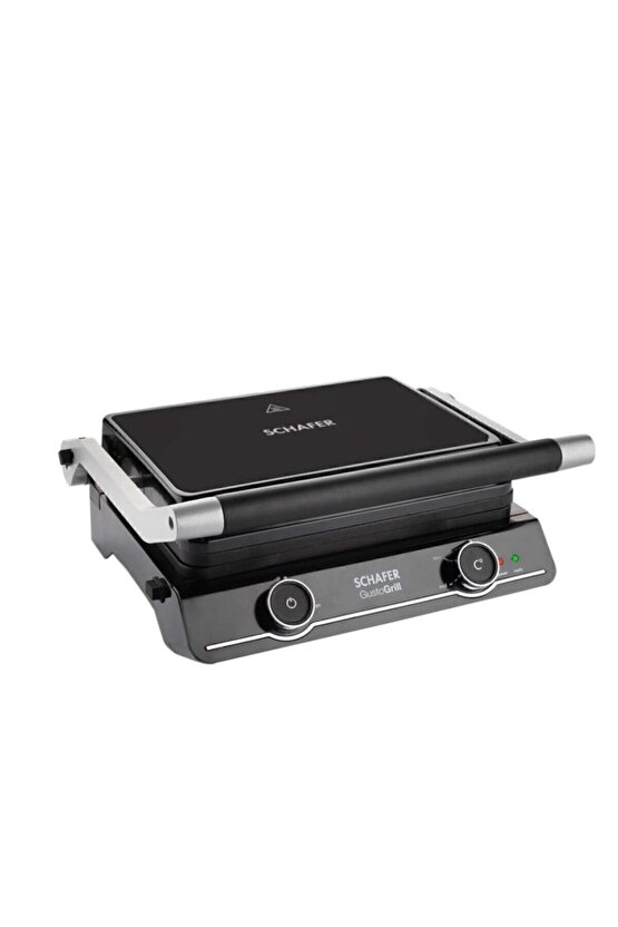 Gusto Grıll Izgara & Tost Makinesi - Siyah