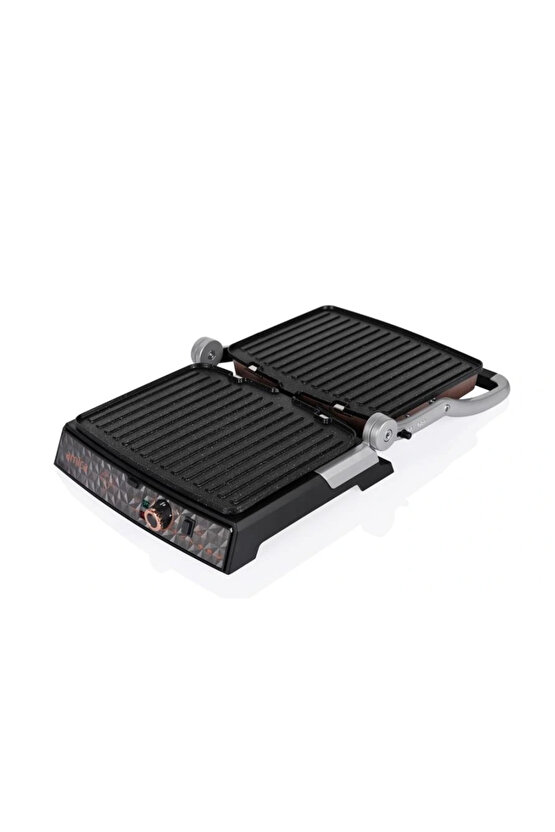 Diamond GH26250 Granit Izgaralı Tost Makinesi Rose