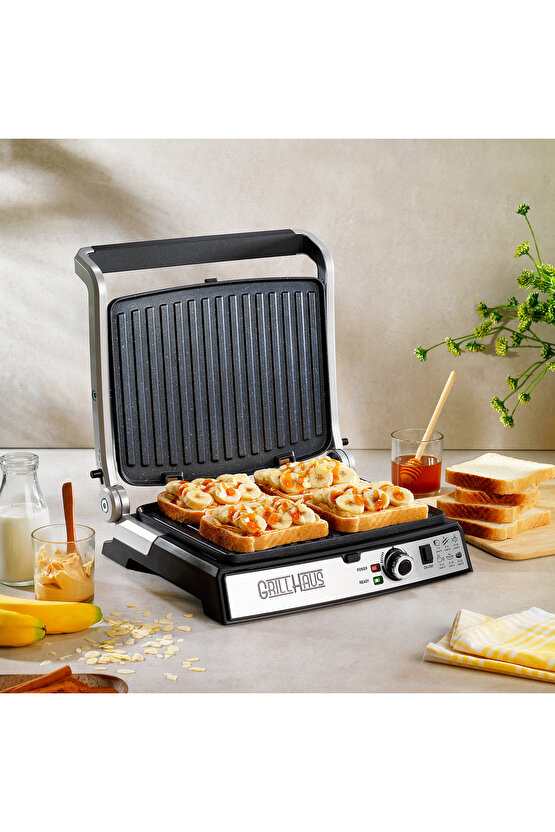 Grill Haus Tost Makinesi-Inox