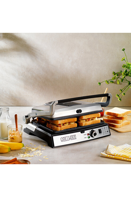 Grill Haus Tost Makinesi-Inox