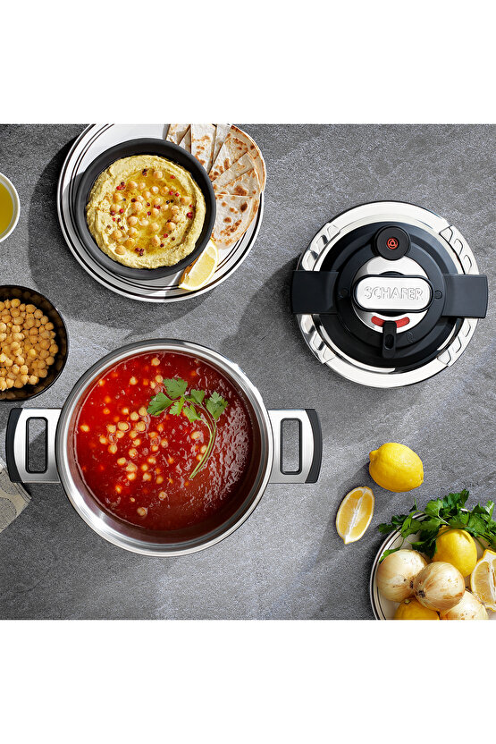 İn Safe Düdüklü Tencere 7 L-Siyah