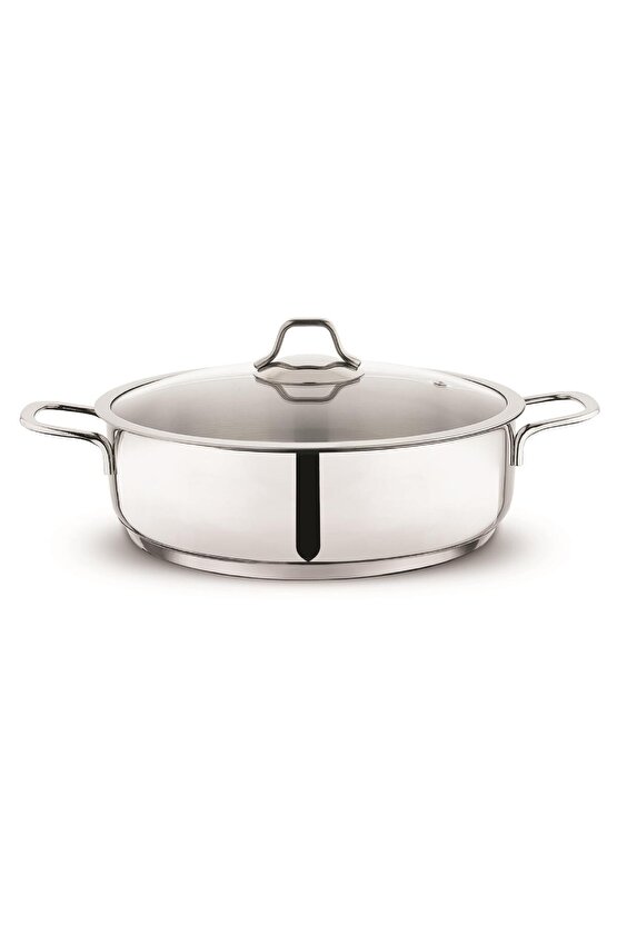 Held Çelik Basık Tencere 24 Cm 2 Parça-Inox