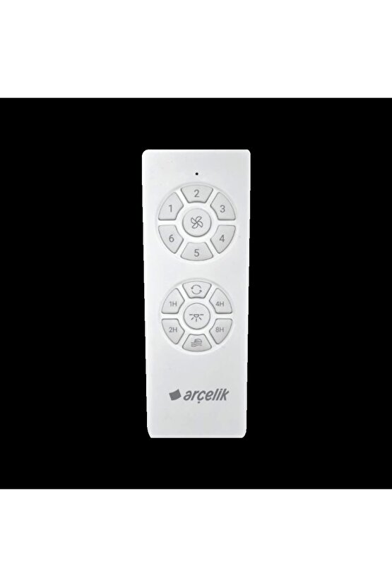 Çift Yönlü 5 Kanatlı Ledli Işıklı Tavan Tipi Vantilatörü