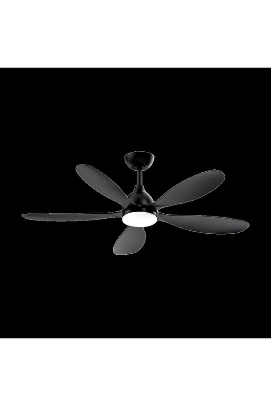 Çift Yönlü 5 Kanatlı Ledli Işıklı Tavan Tipi Vantilatörü