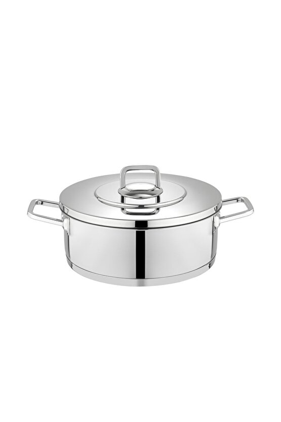 Prime Çelik Tencere Seti-8 Parça-Inox