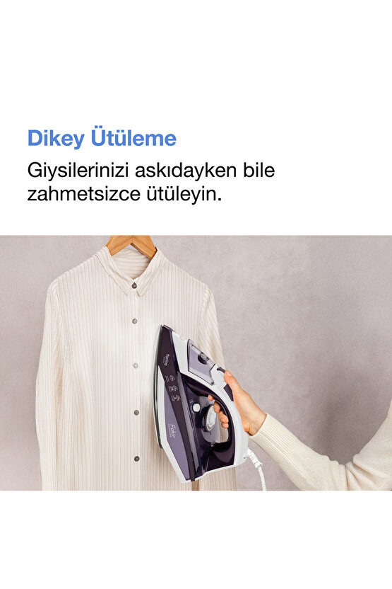 Spring Buharlı Ütü Mor