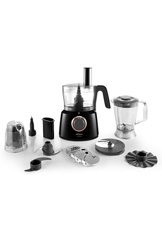 Maxthon Mutfak Robotu 1000W Siyah - AR1064