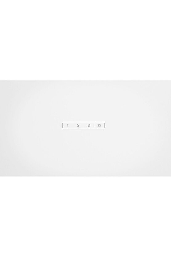 DVK6J429 Beyaz Cam Duvar Tipi Davlumbaz