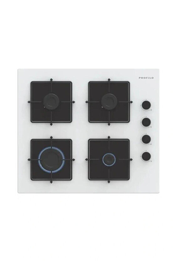 PROFİLO OE36K2P10D ANKASTRE BEYAZ CAM OCAK-DG Lİ