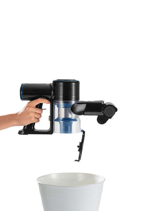 Magiclean Plus Dikey Şarjlı Süpürge BLDC Motor 300W Mavi - AR4207-M