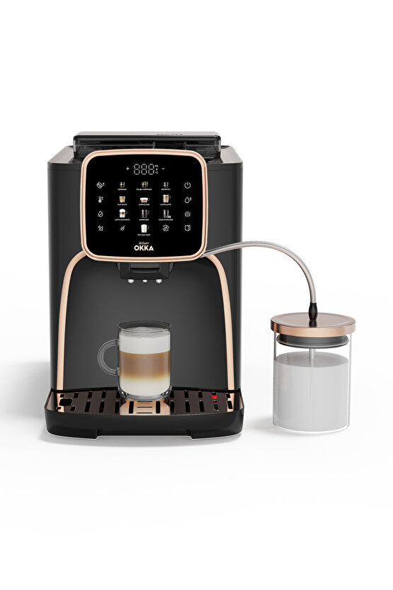 Okka Espresso Pro M Tam Otomatik Espresso Makinesi Bakır - OK0028-04