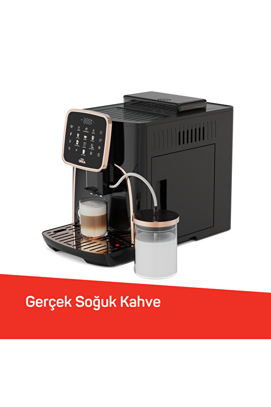 Okka Espresso Pro M Tam Otomatik Espresso Makinesi Bakır - OK0028-04