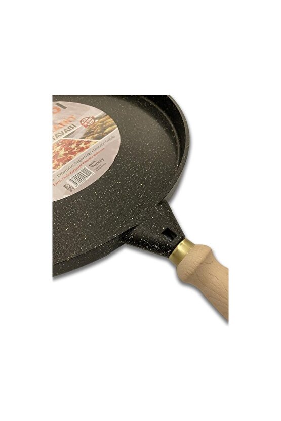 Netcool 36 Cm Granit Döküm Gözleme Ve Bazlama Krep Tavası Çok Amaçlı Tava