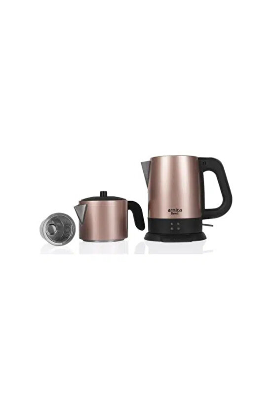 Demli Rose 1800 W Çelik Çay Makinesi IH33151