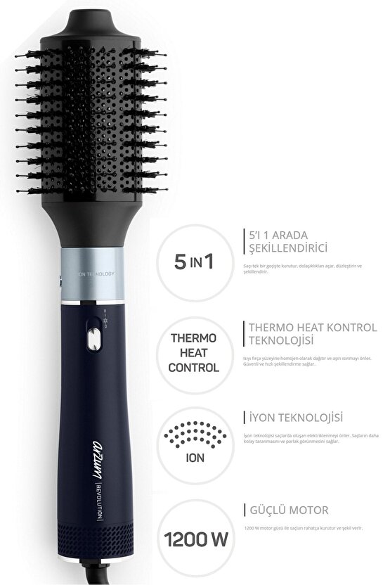 Revolution Hava Üflemeli 5i 1 Arada Şekillendirici - AR5162