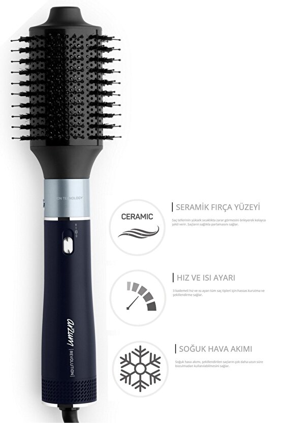 Revolution Hava Üflemeli 5i 1 Arada Şekillendirici - AR5162